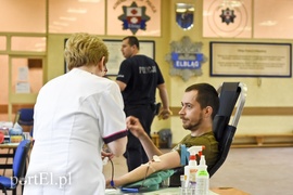 W komendzie polała się krew