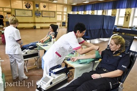 W komendzie polała się krew