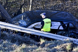 Wypadek na \"starej siódemce\"