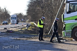 Wypadek na \"starej siódemce\"