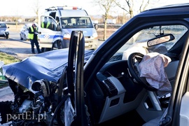 Wypadek na \"starej siódemce\"