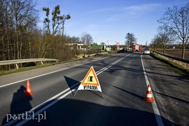 Wypadek na \"starej siódemce\"