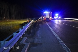 Ciężarówką wpadł do rowu na \"berlince\"