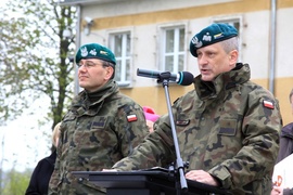 Elbląg przywitał dowódcę Wielonarodowej Dywizji NATO