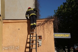 Pożar sklepu przy Ogrodowej