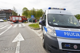 Rowerzysta potrącony na skrzyżowaniu ul. Łęczyckiej i Rawskiej