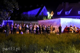 Pożar w wieżowcu przy Malborskiej