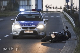 Wypadek motocyklisty na Modrzewinie. Mężczyzna zmarł w szpitalu