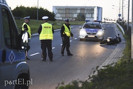 Wypadek motocyklisty na Modrzewinie. Mężczyzna zmarł w szpitalu