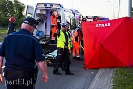 Wypadek motocyklisty na Modrzewinie. Mężczyzna zmarł w szpitalu