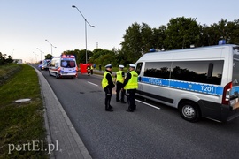 Wypadek motocyklisty na Modrzewinie. Mężczyzna zmarł w szpitalu