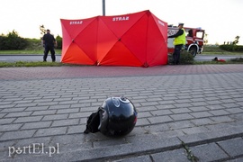 Wypadek motocyklisty na Modrzewinie. Mężczyzna zmarł w szpitalu