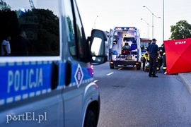 Wypadek motocyklisty na Modrzewinie. Mężczyzna zmarł w szpitalu
