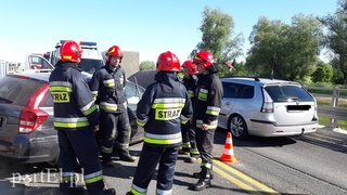 Utrudnienia na obwodnicy po niebezpiecznej kolizji