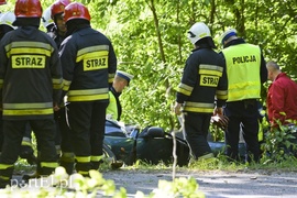 Tragedia na drodze do Próchnika, kierowca uciekał przed policją