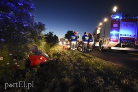 Dachowanie w Rubnie, dwie osoby ranne