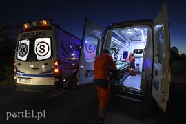 Dachowanie w Rubnie, dwie osoby ranne