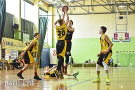 Elbląscy koszykarze daleko za podium