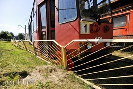 Tramwaj wypadł z torów