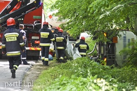 Wypadek cysterny z ropą