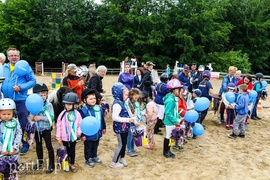Namłodsi jeźdzcy na starcie