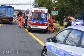 Rodzinna stłuczka na obwodnicy