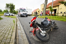 Skuterem uderzyła w samochód dostawczy