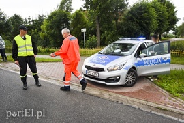 Skuterem uderzyła w samochód dostawczy