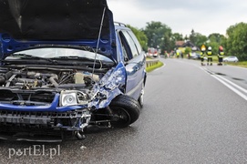 Groźna kolizja przed Jegłownikiem Groźna kolizja przed Jegłownikiem