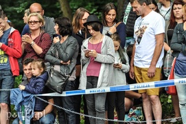 Tłumy przyjechały do Sztutowa, by witać książęcą parę