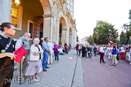 Kolejny protest przed sądem