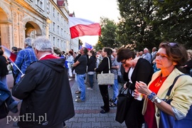 Kolejny protest przed sądem