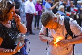 Kolejny protest przed sądem