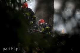 Pożar w Bażantarni (aktualizacja)