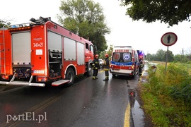 Czołówka dwóch opli, dwie osoby ranne