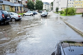 Ulice tonęły w wodzie