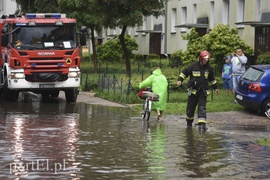 Ulice tonęły w wodzie