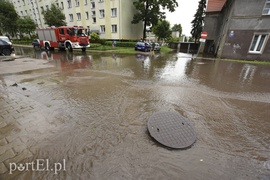 Ulice tonęły w wodzie