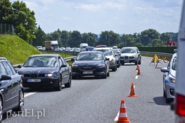 Uderzył w barierki na drodze w kierunku Gdańska
