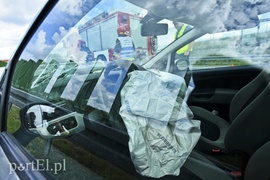 Uderzył w barierki na drodze w kierunku Gdańska