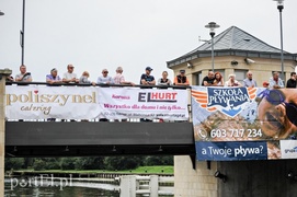 Na rzece rywalizowali pływacy, czyli Enduroman 2017