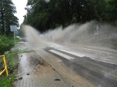 Ulewa w Suchaczu