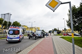 Potrącenie rowerzysty