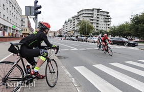 Szybki wyścig kolarskiej elity
