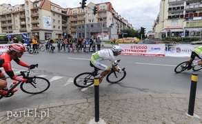 Szybki wyścig kolarskiej elity