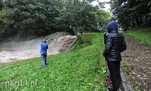 Elbląg i region walczą z powodzią. Najgorzej jest na Związku Jaszczurczego (aktualizacja z godz. 15.30)