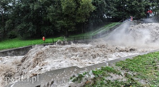 Elbląg i region walczą z powodzią. Najgorzej jest na Związku Jaszczurczego (aktualizacja z godz. 15.30)