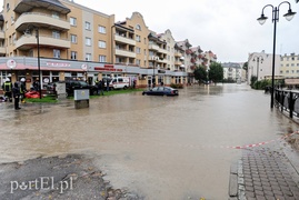 Elbląg i region walczą z powodzią. Najgorzej jest na Związku Jaszczurczego (aktualizacja z godz. 15.30)