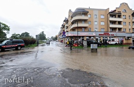 Elbląg i region walczą z powodzią. Najgorzej jest na Związku Jaszczurczego (aktualizacja z godz. 15.30)