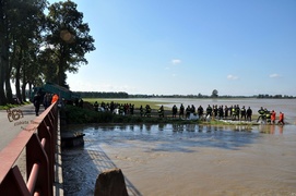 Ratowali Rzeczną przed zalaniem